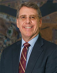 Photo of Morgan R. Olsen, Executive Vice President and CFO.