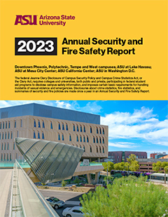 ASU Annual Security and Fire Safety Report