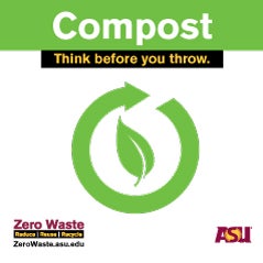 graphic image of compost label