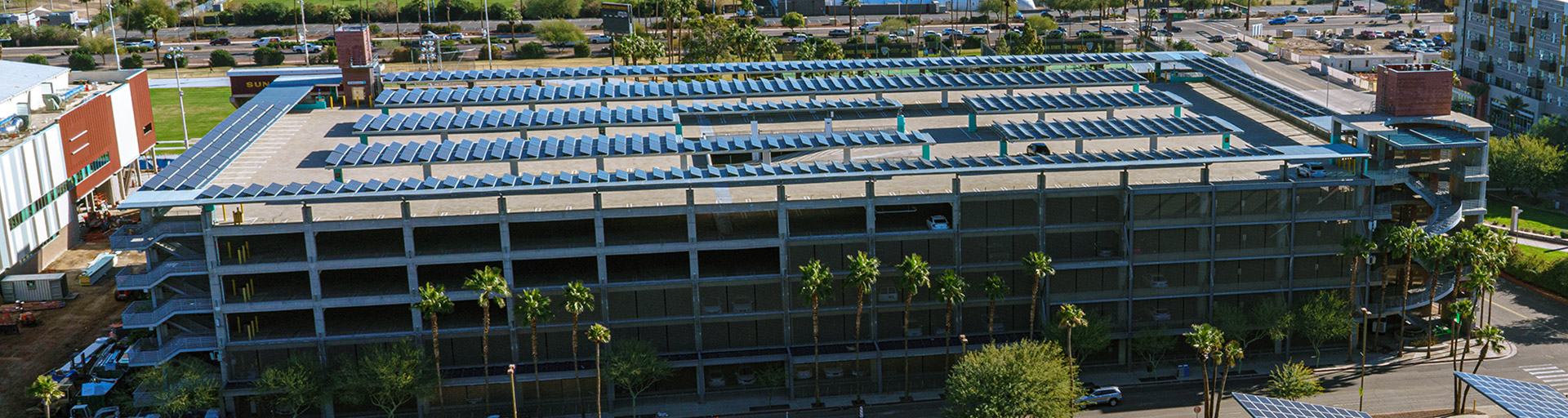 Parking Structure 7 - Packard - solar